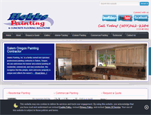 Tablet Screenshot of hobbspaintingandconcreteflooring.com